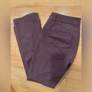 Express Columnist Barely Boot Mid Rise Petite Pant; Size 6P